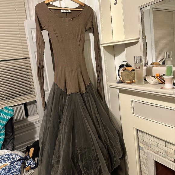 MARC LE BIHAN ballet dress 21900 3-layer tan - Picture 2 of 8